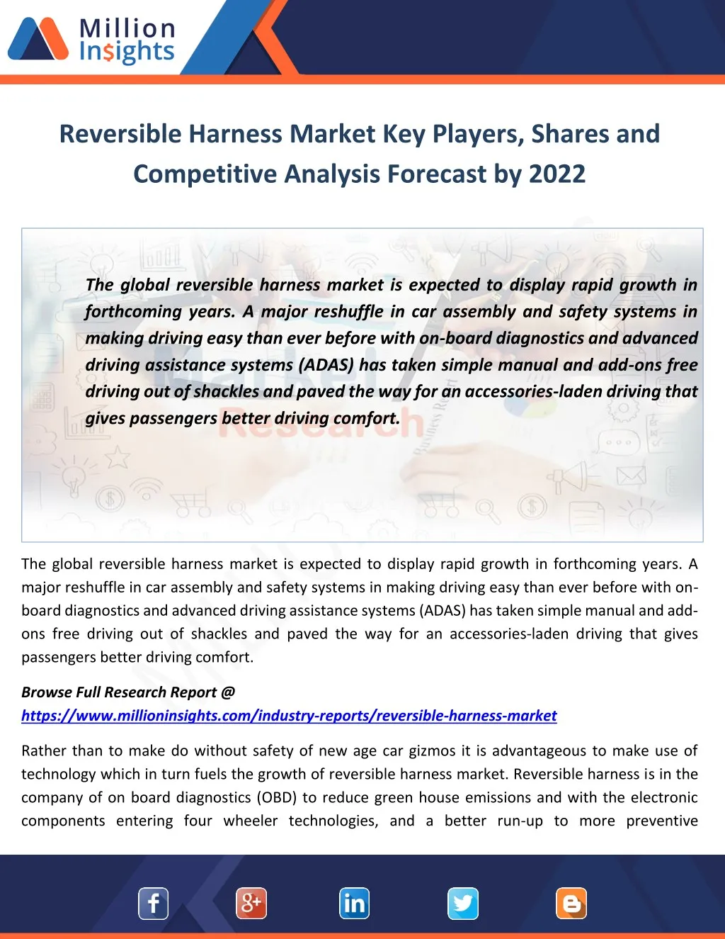 reversible harness market key players shares