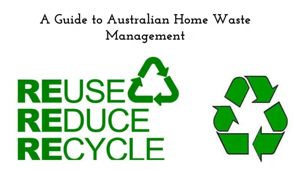 A Guide to Australian Home Waste Management