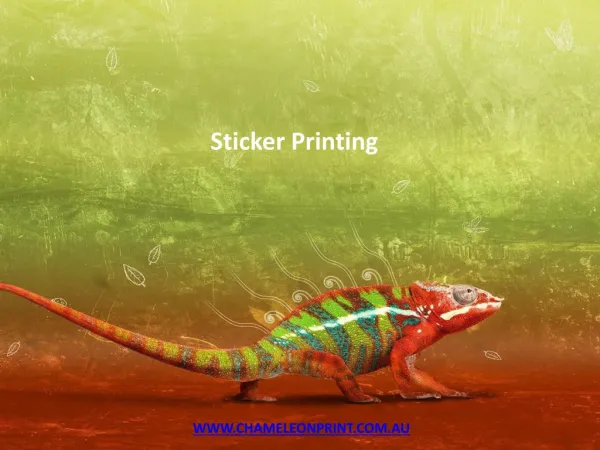 Sticker Printing Australia