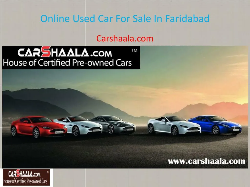 online used car for sale in faridabad