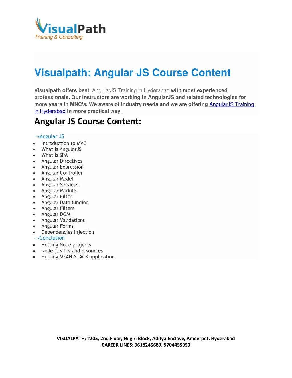 t raining consulting visualpath angular js course