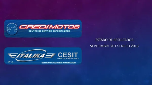 ESTADO RESULTADOS CREDIMOTOS