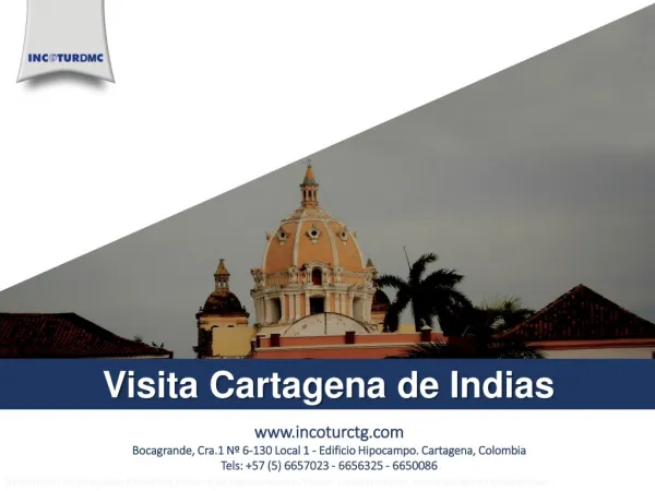 Visita Cartagena de Indias