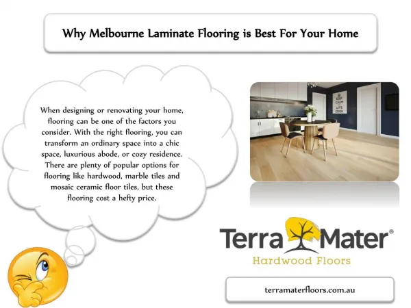 Why Melbourne Laminate Flooring is Best For Your Home
