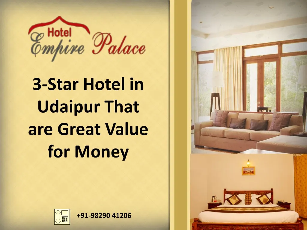 3 star hotel in udaipur that are great value