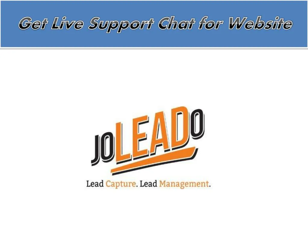 get live support chat for website