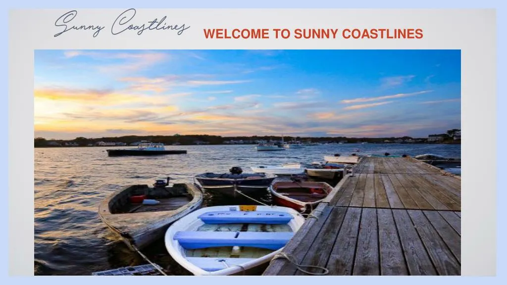 welcome to sunny coastlines