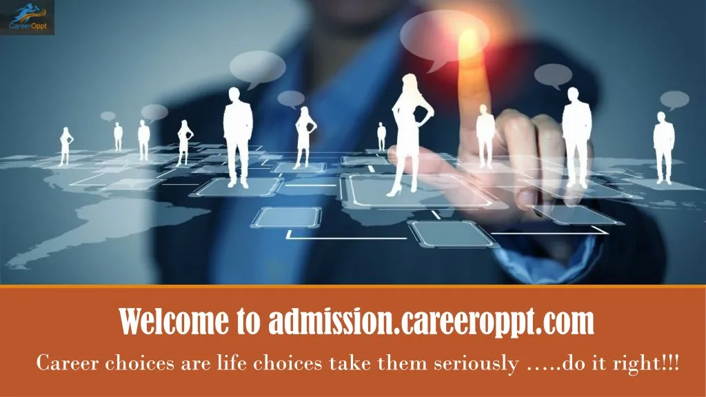 welcome to admission careeroppt com career