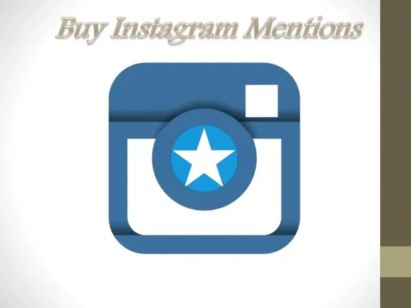 Buy Instagram Mentions to Audience Flow