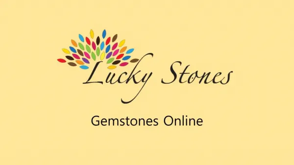 Gemstones Online Lucky Stone