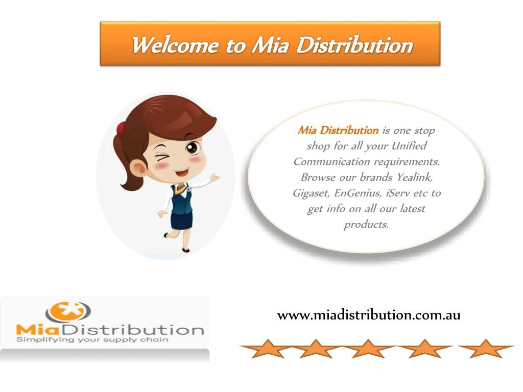 welcome to mia distribution