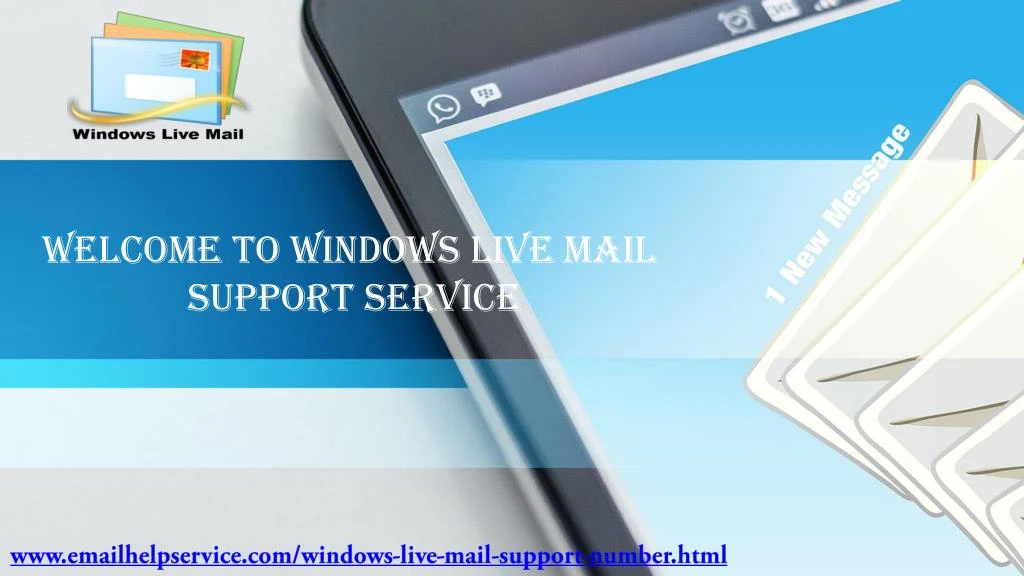 welcome to windows live mail support service