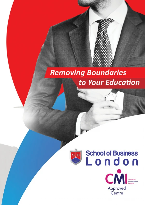CMI level 3 Diploma in First Line Management-School of Business London