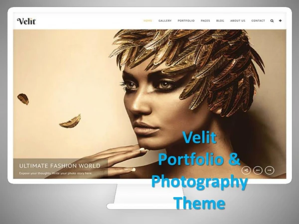 Velit Portfolio & Photography Theme