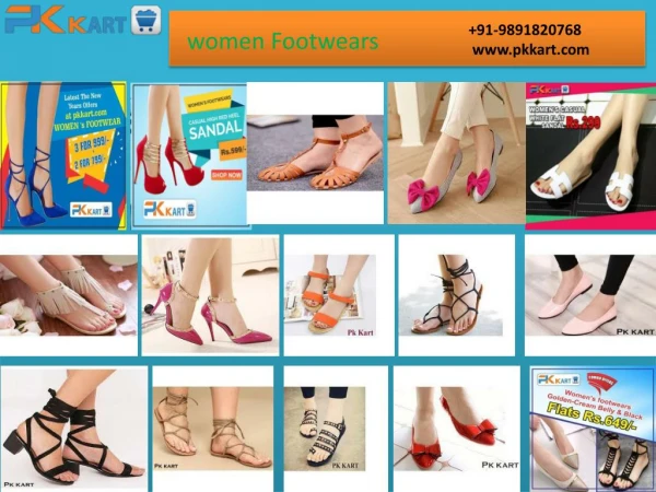 ladies footwears online india