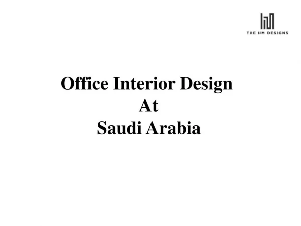 Office Interior Design At Saudi Arabia