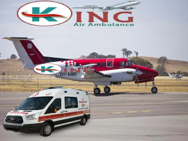 King Air Ambulance Service in Indore and Jabalpur with ICU Facility