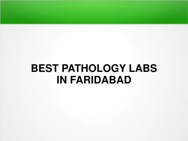 Vitamin D Profile Test in Faridabad