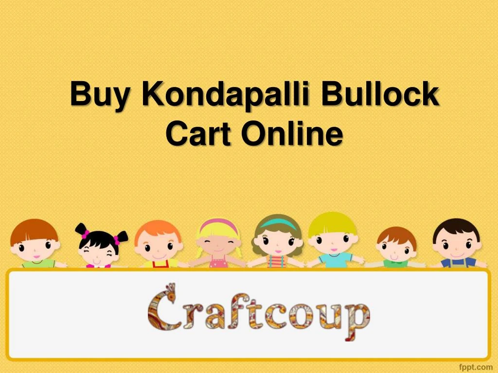 buy kondapalli bullock cart online