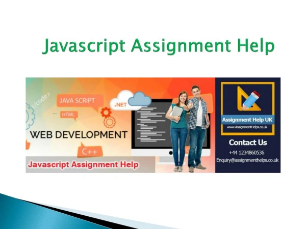 Javascript Assignment Help