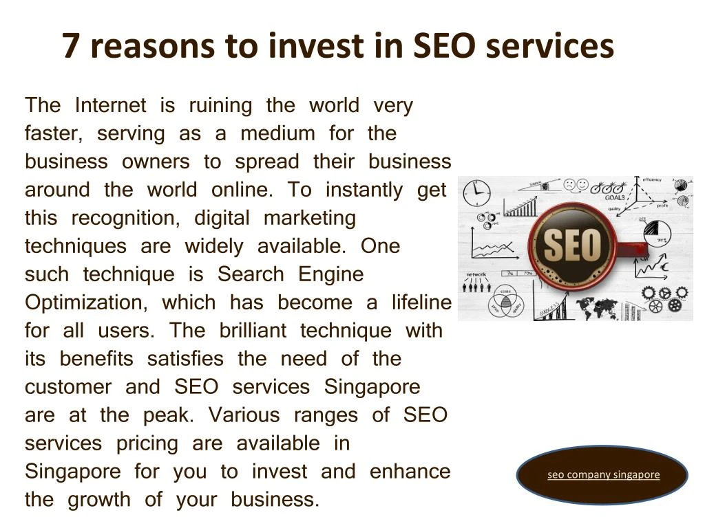 7 reasons to invest in seo services