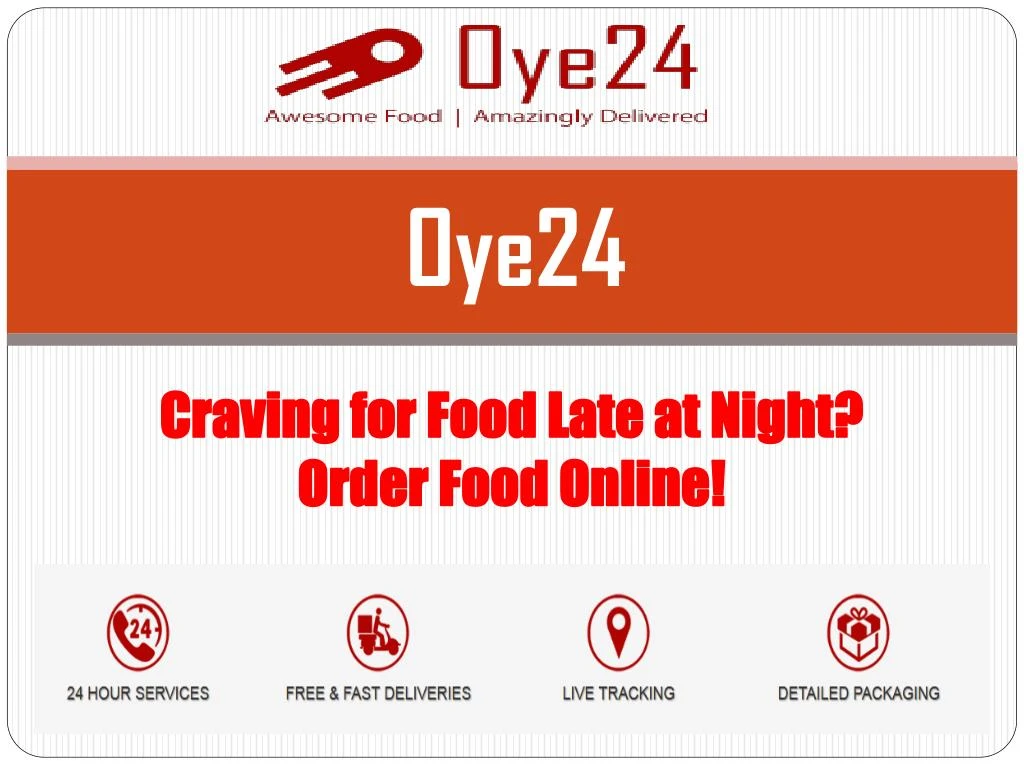 craving for food late at night order food online