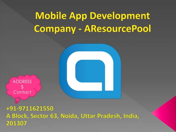 Mobile App Development Company - AResourcePool