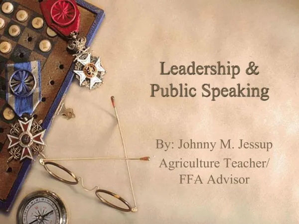 Leadership Public Speaking