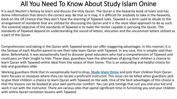 study quran online
