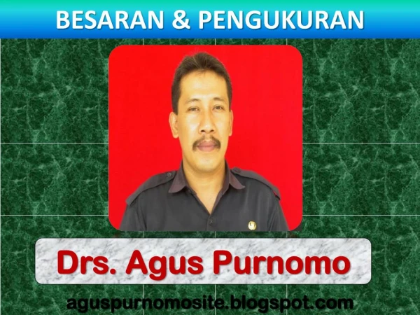 besaran pengukuran