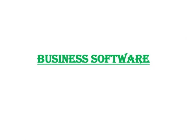 Business Software that Help in Your Business Growth