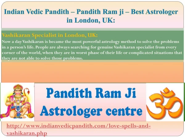 Famous Indian Vedic Astrologer In London , UK- Best Vedic Astrology