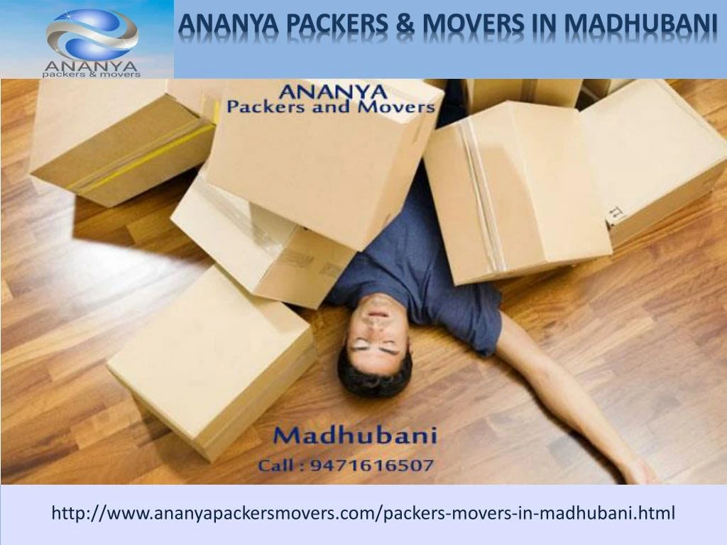 ananya packers movers in madhubani
