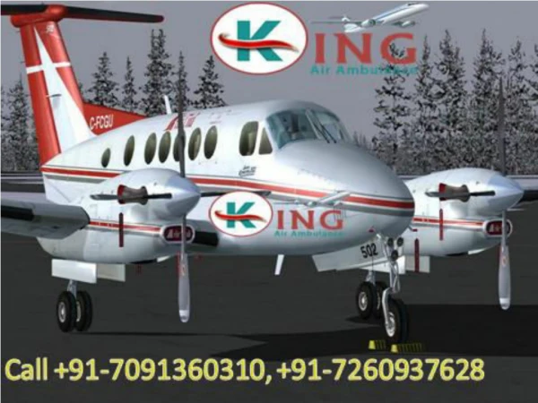 24x7 Doctors Facility King Air Ambulance service in Jamshedpur