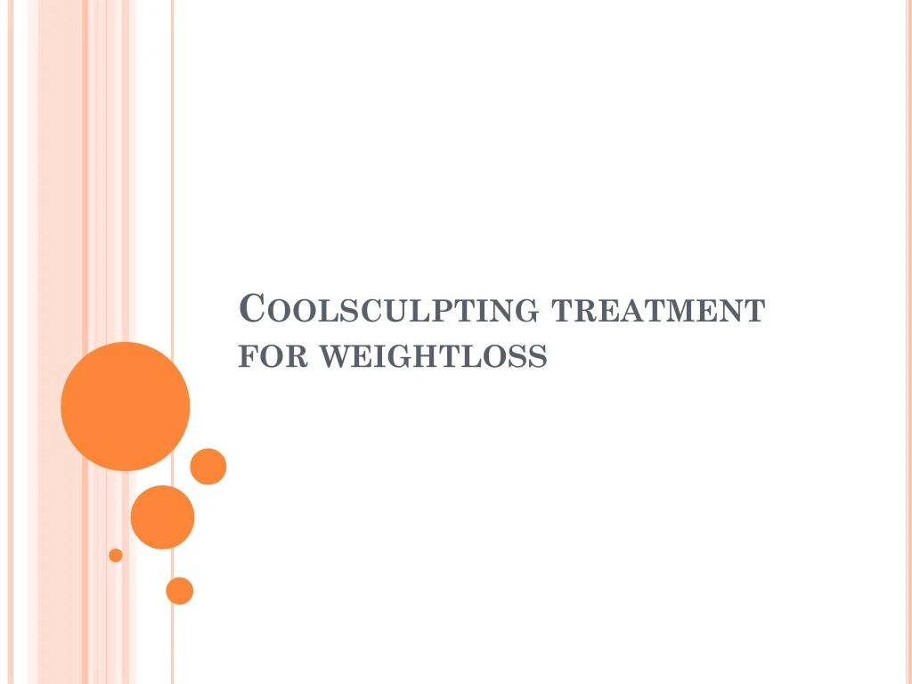 coolsculpting treatment for weightloss