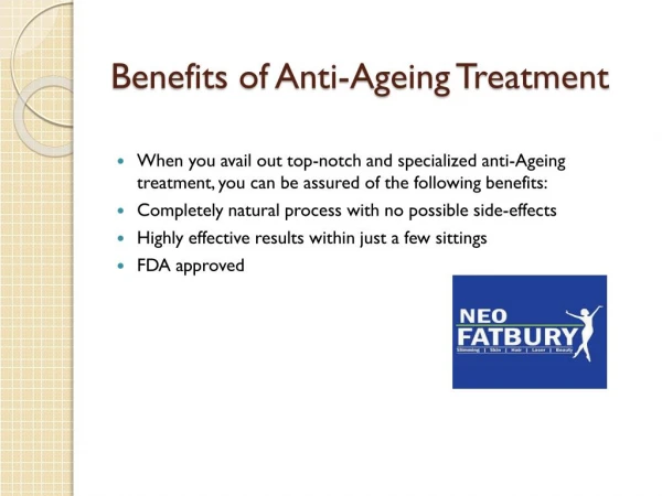 Anti Ageing Therapy | Anti Ageing Skin Treatment In Hyderabad