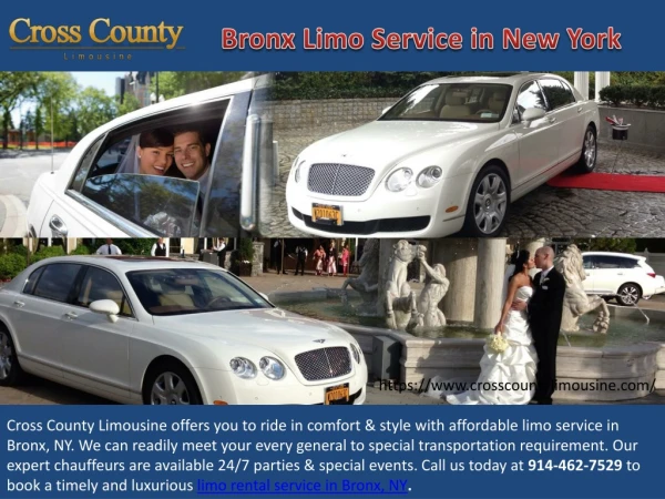 Bronx Limo Service in New York