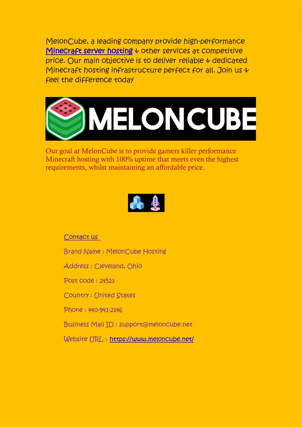 meloncube a leading company provide high