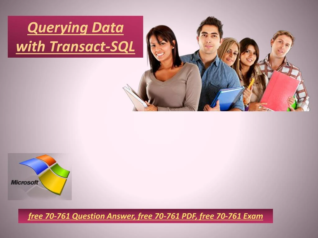 querying data with transact sql