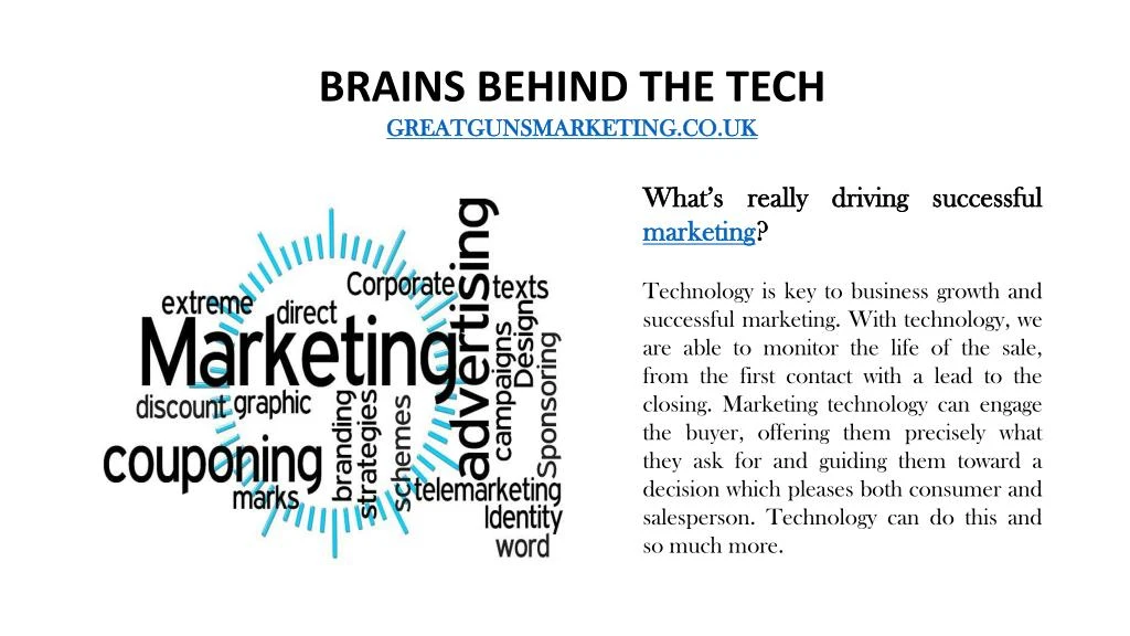 brains behind the tech greatgunsmarketing co uk