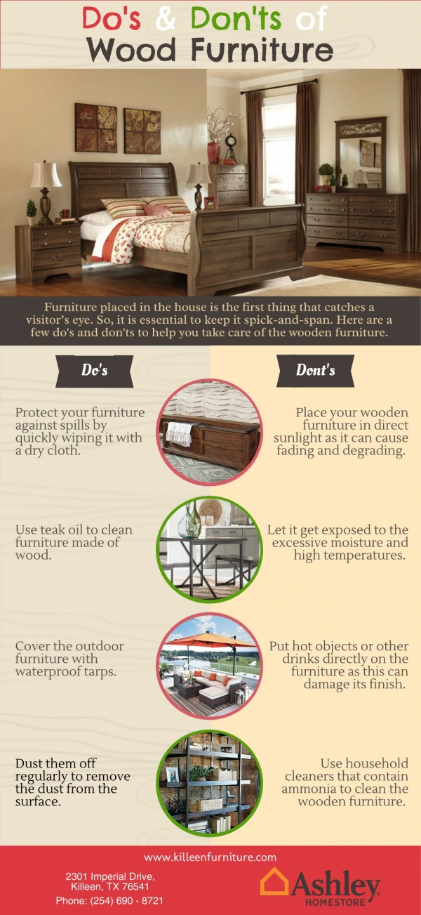 Do's & Don'ts Of Wood Furniture