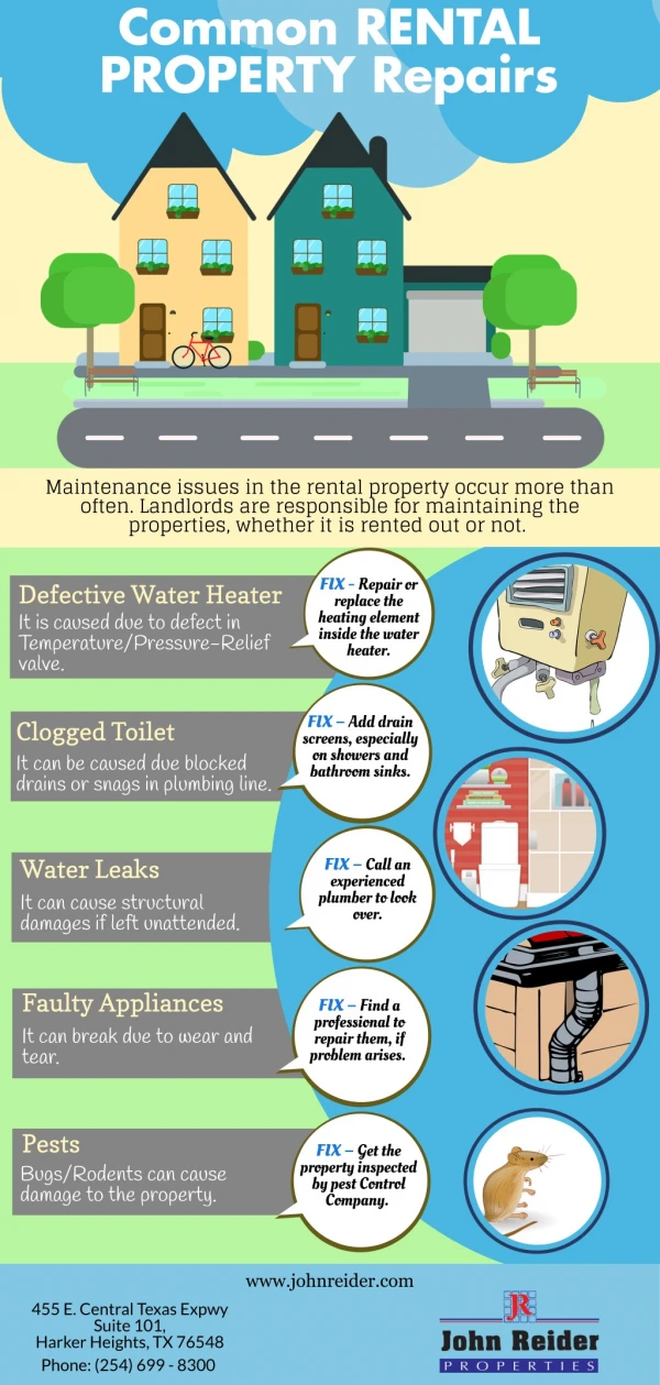 Common Rental Property Repairs