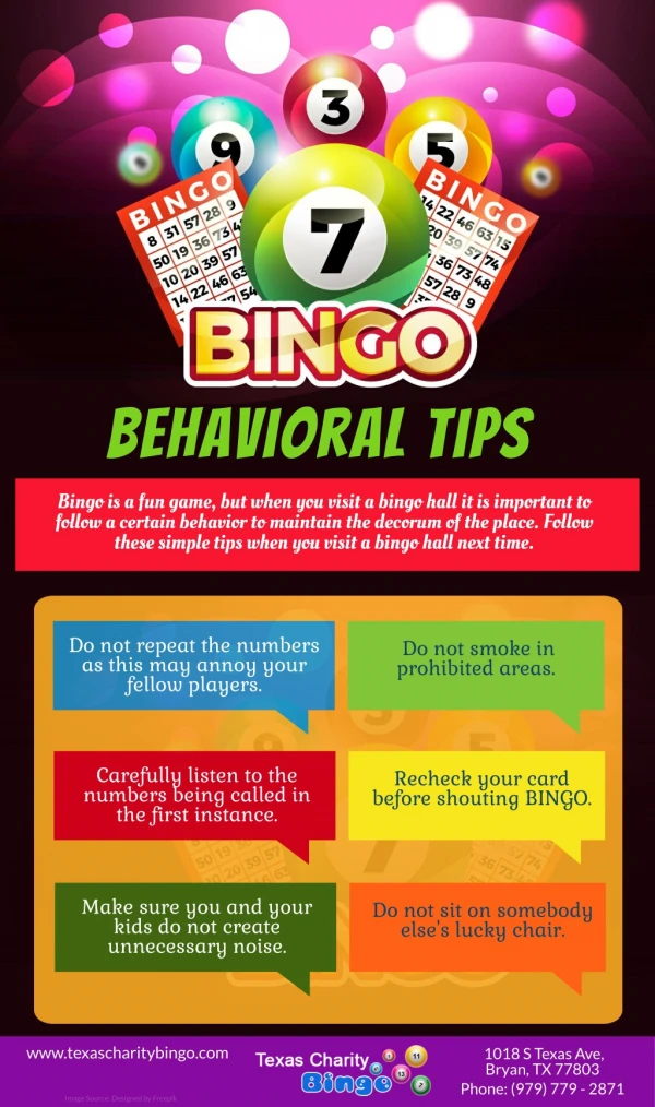 Bingo Behavioral Tips