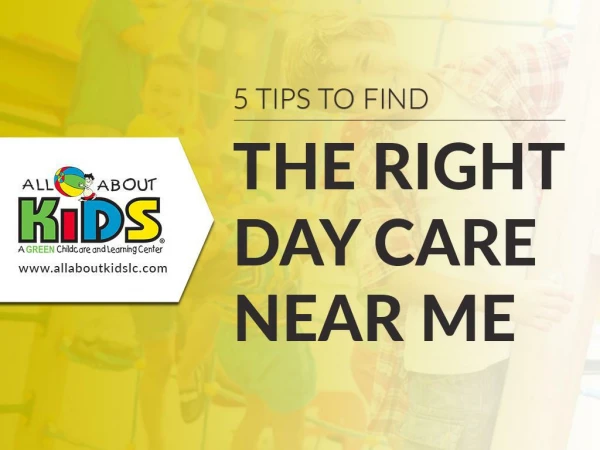 5 Tips to Find the Right Day Care Near Me