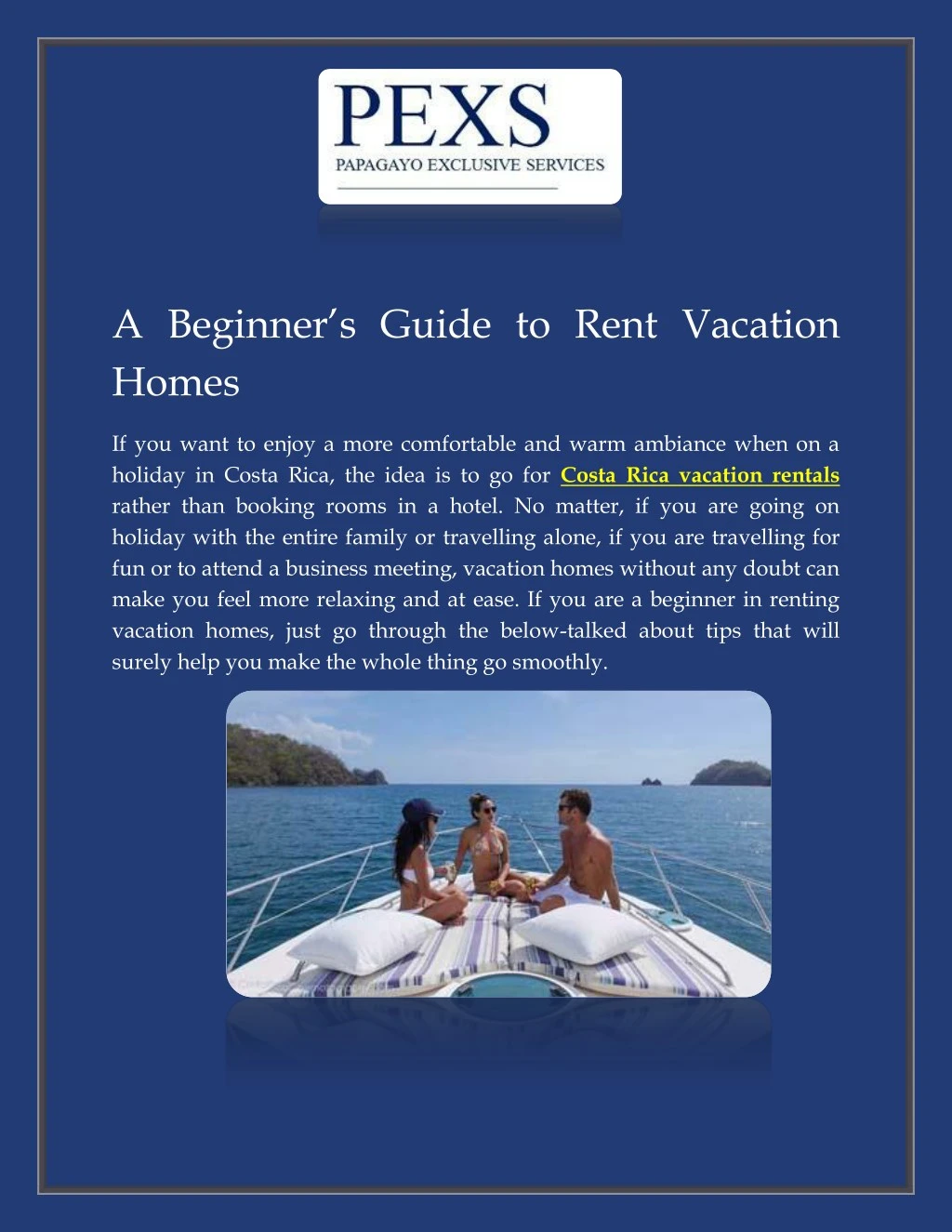 a beginner s guide to rent vacation homes
