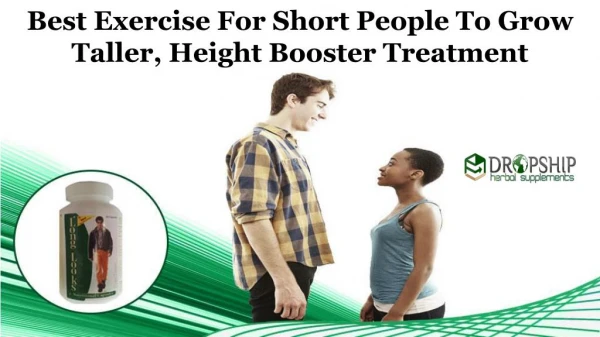 Best Exercise for Short People to Grow Taller, Height Booster Treatment