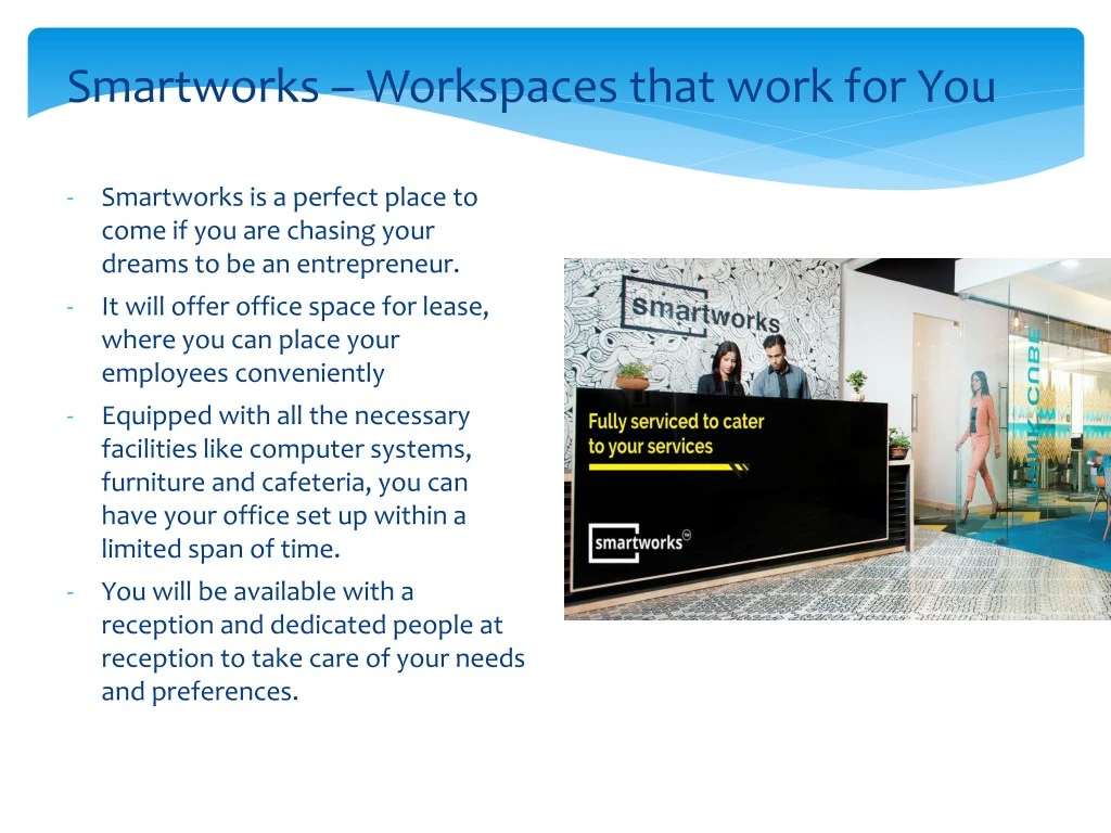 smartworks workspaces that work for you