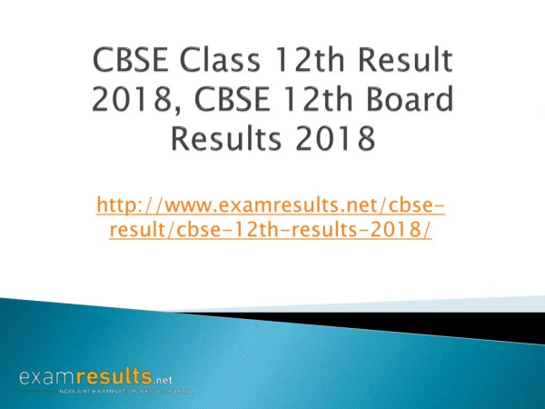CBSE 12th Result 2018, CBSE Class 12 Result 2018