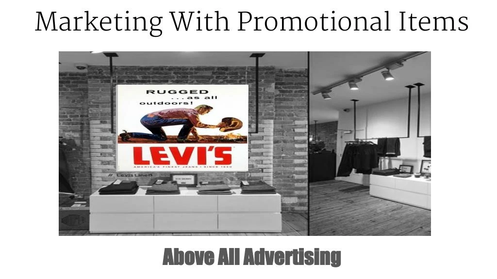 marketing with promotional items