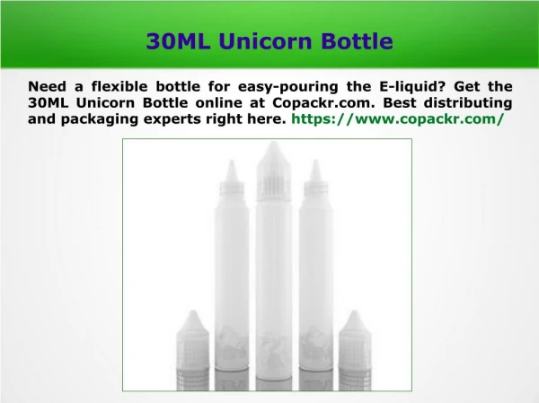 100ML Unicorn Bottle